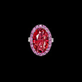 Candy Crush Ring. Lab-Grown Sapphire