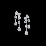 Mini Diamond Raindrop Earrings