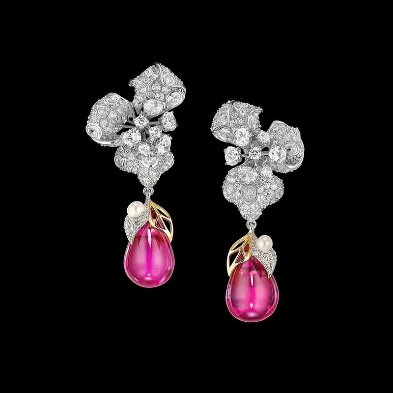 Pinkberry Blossom Earrings