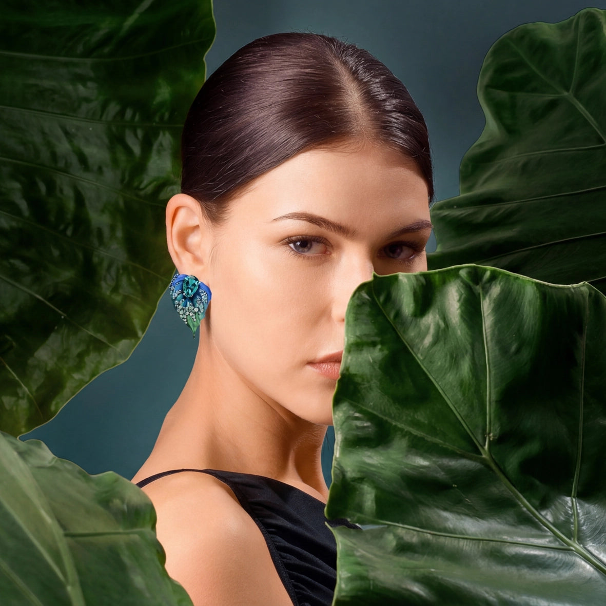Ocean Paraiba Ivy Earrings