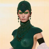 Emerald Valour Choker. Lab-Grown Emerald