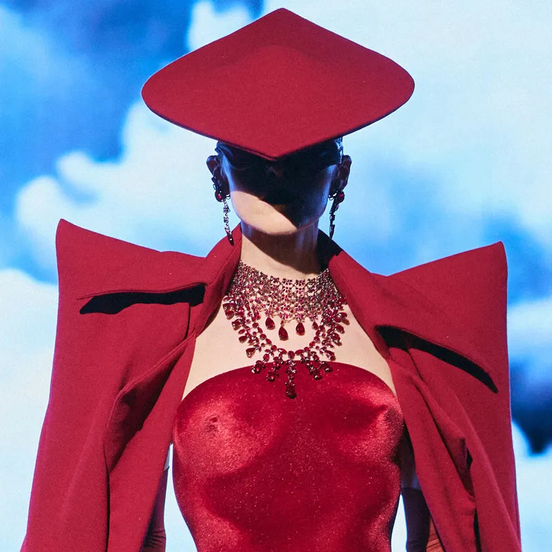 Ruby Valour Earrings