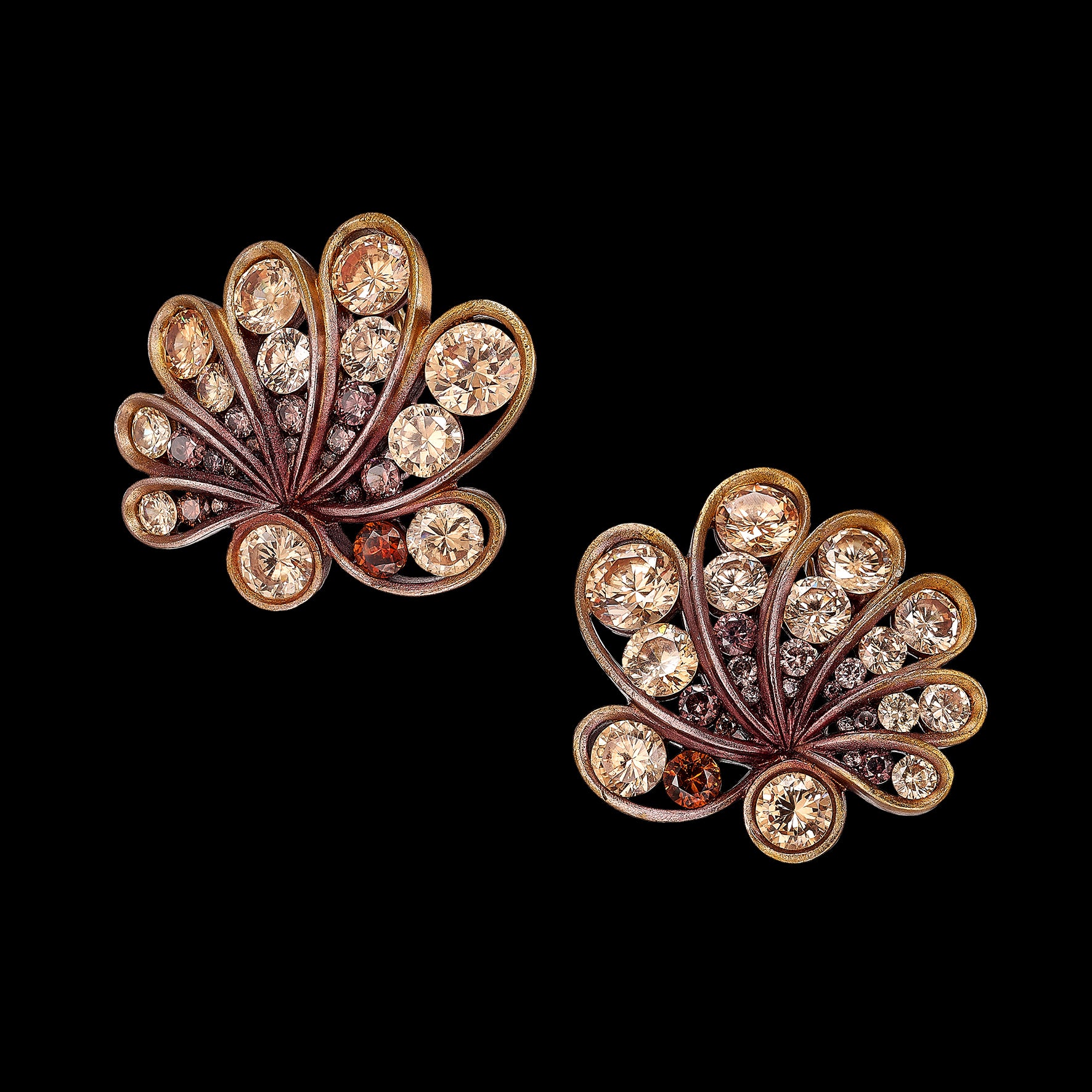 Autumn Chanterelle Earrings