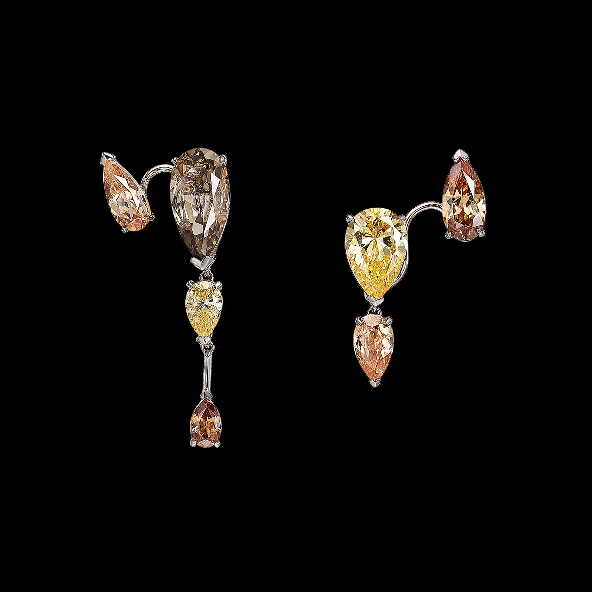 Autumn Floating Ear Huggies