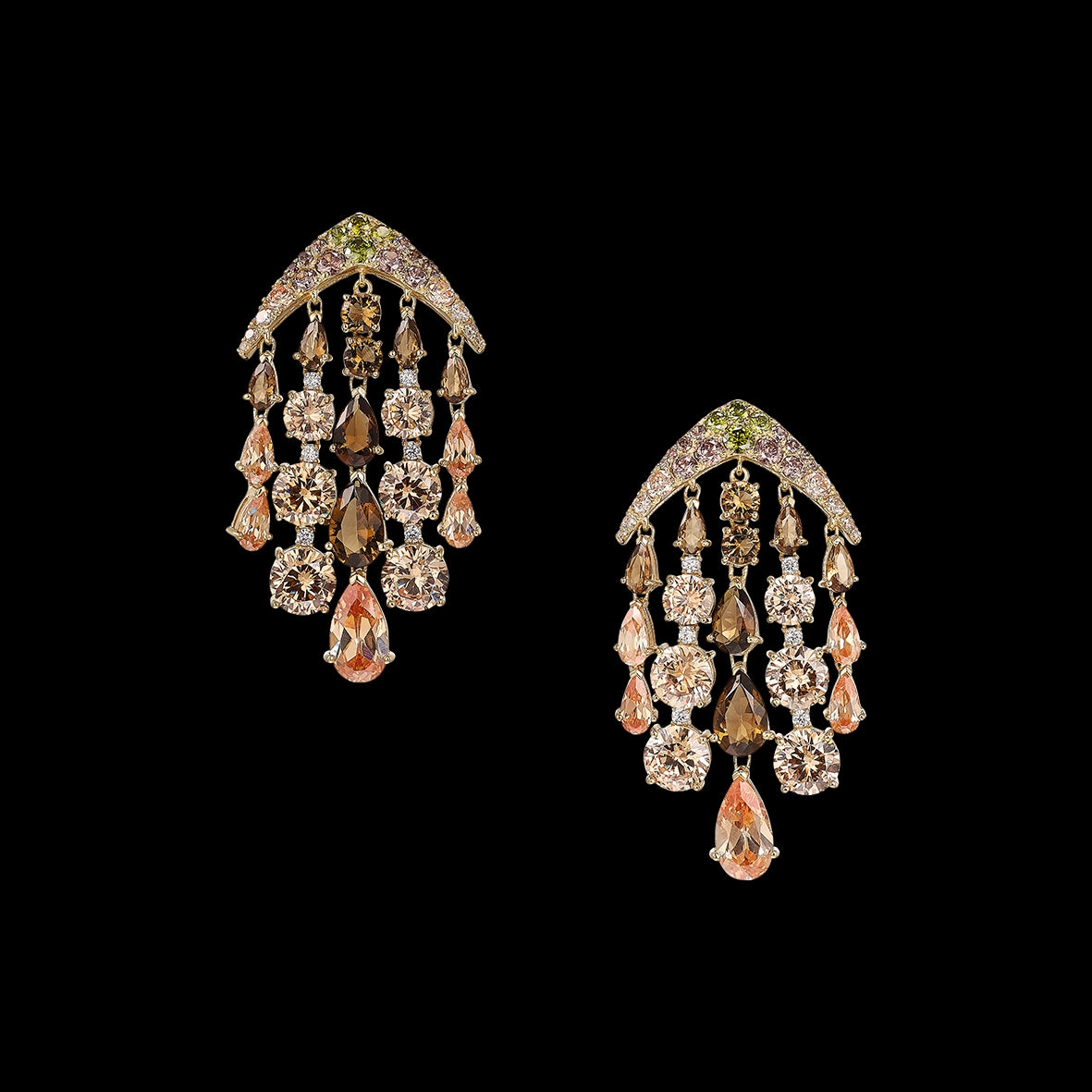 Autumn Waterfall Earrings