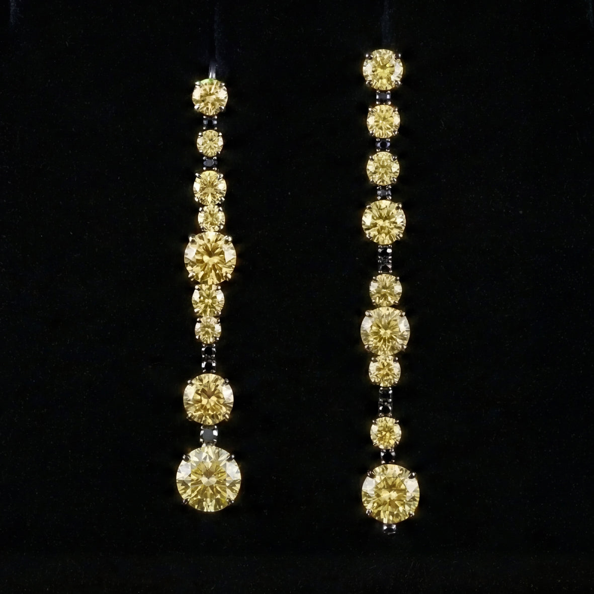 Canary Morse Code Earrings