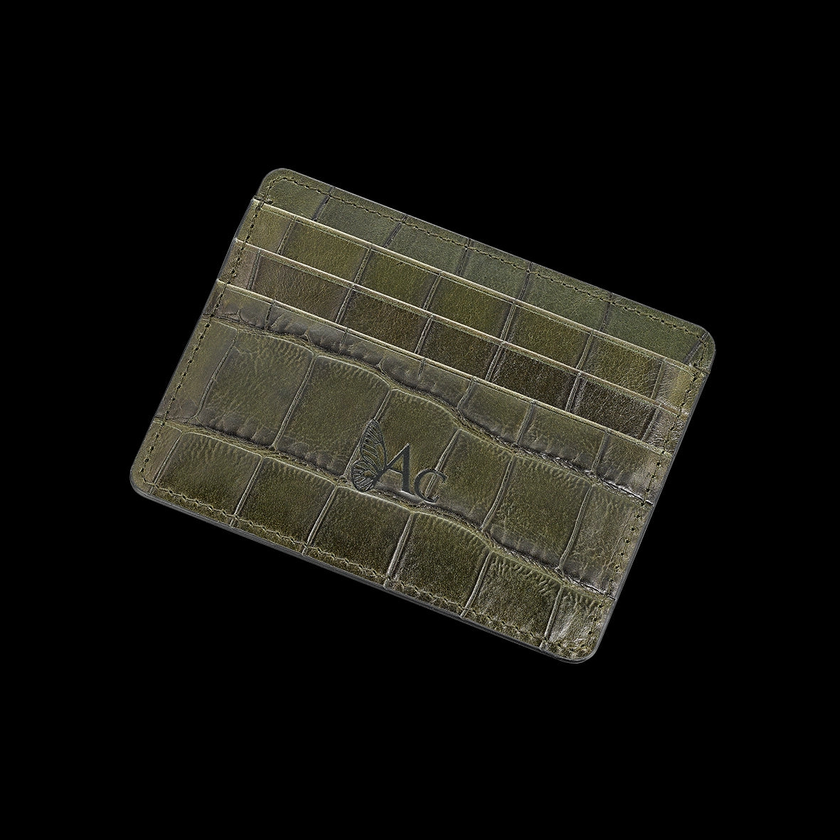Card Holder - Olive Green