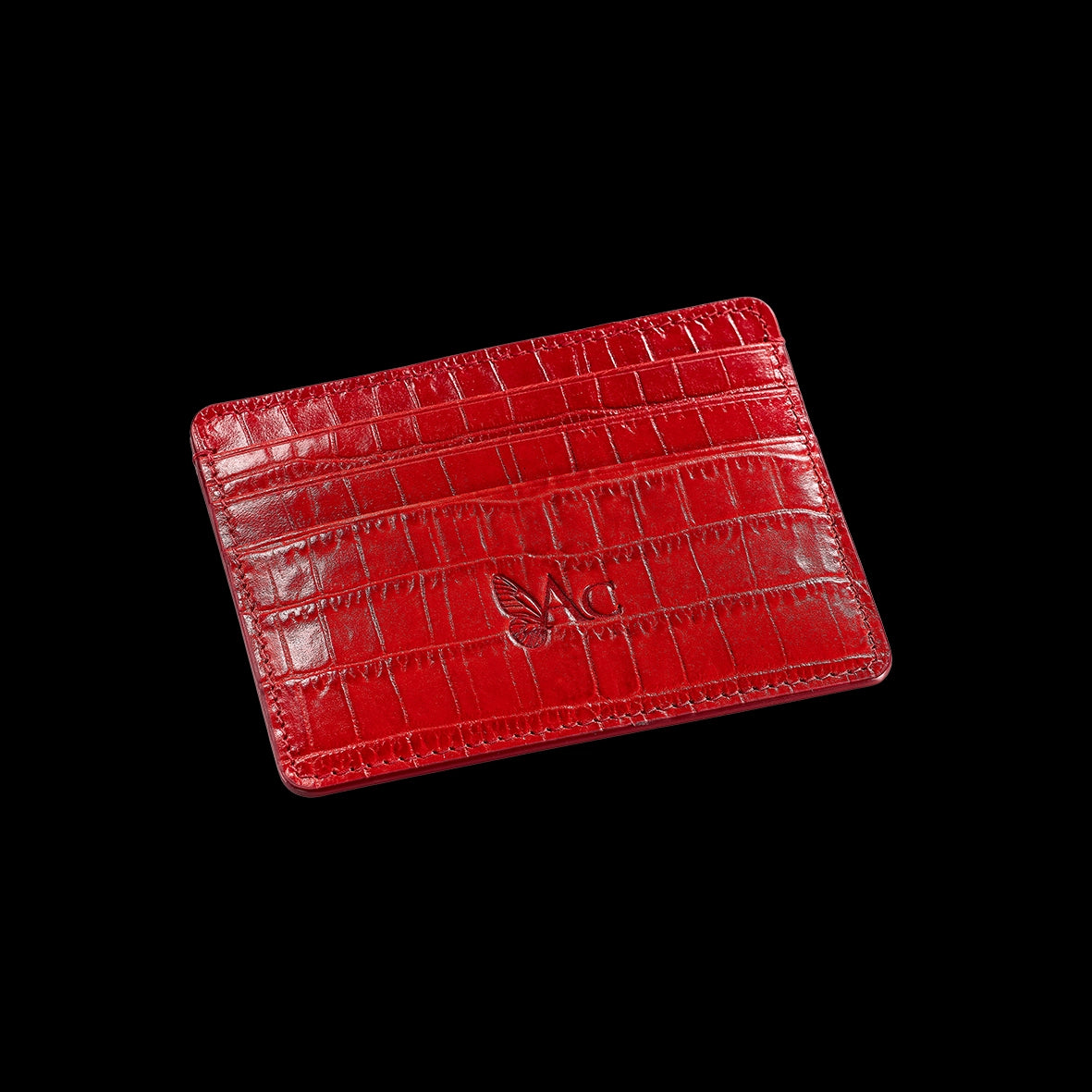 Card Holder - Poppy Red