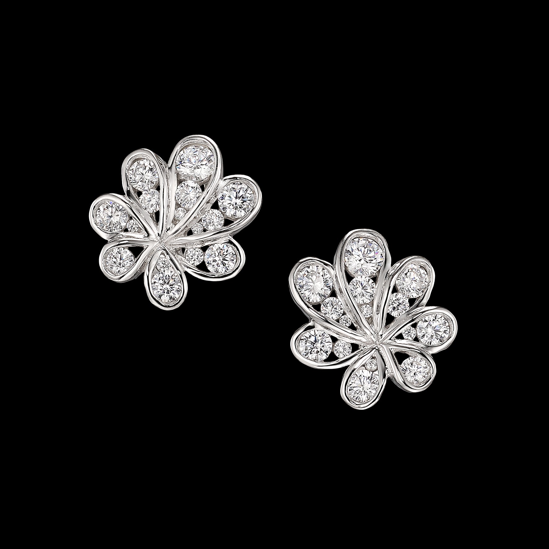 Chanterelle Diamond Studs