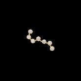 Constellation Earring. Lab-Grown Simulated Diamond