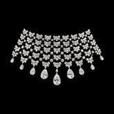 Diamond Valour Choker. Lab-Grown Simulated Diamond