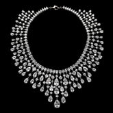 Diamond Valour Necklace. Lab-Grown Simulated Diamond