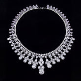 Diamond Valour Sautoir Necklace. Lab-Grown Simulated Diamond