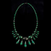 Emerald Valour Sautoir Necklace. Lab-Grown Emerald