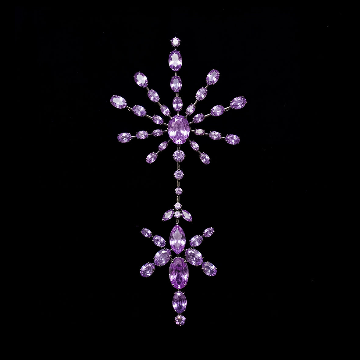 Lavender Valour Brooch