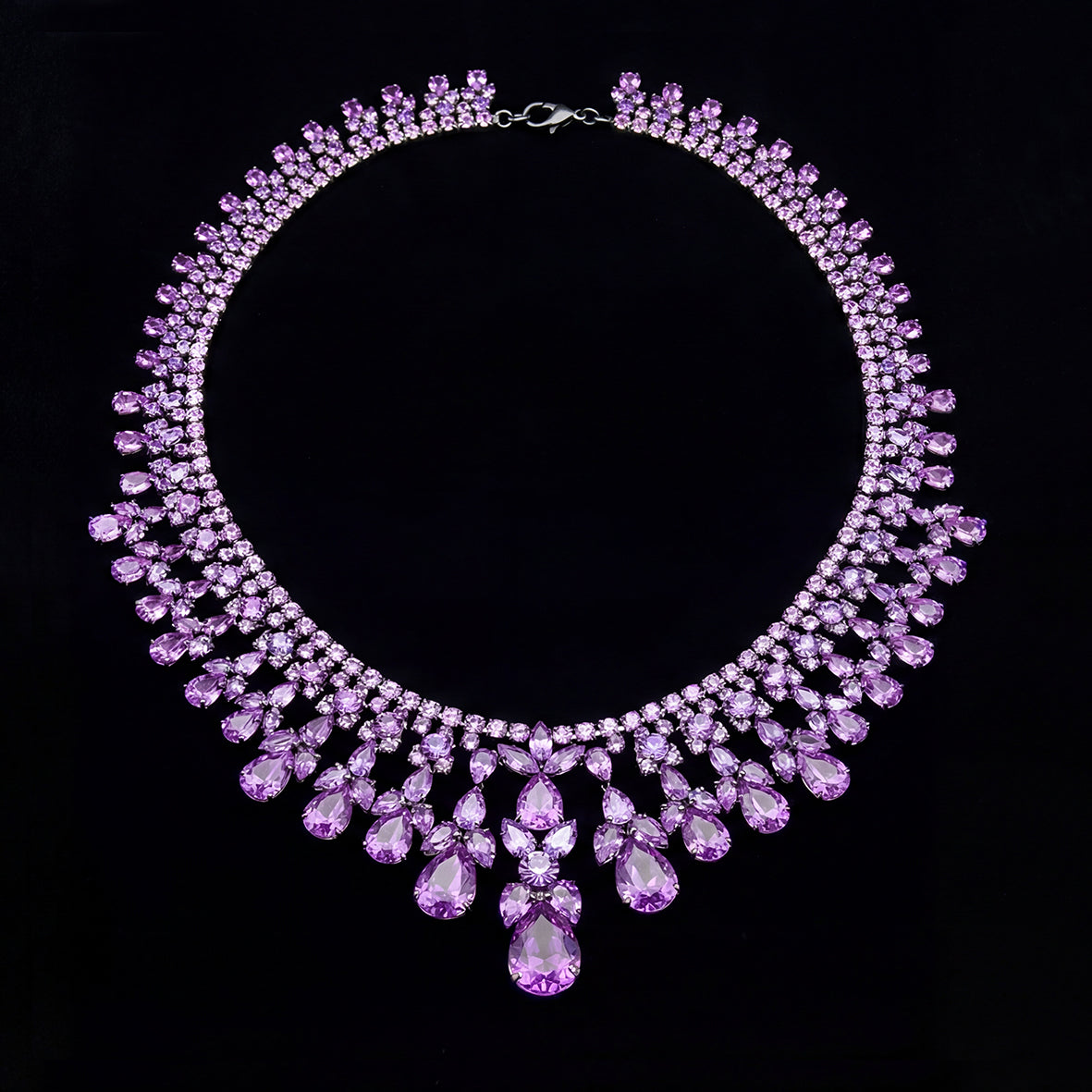 Lavender Valour Sautoir Necklace