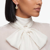 Orchid Canary Earrings. Lab-Grown Simulated Diamond