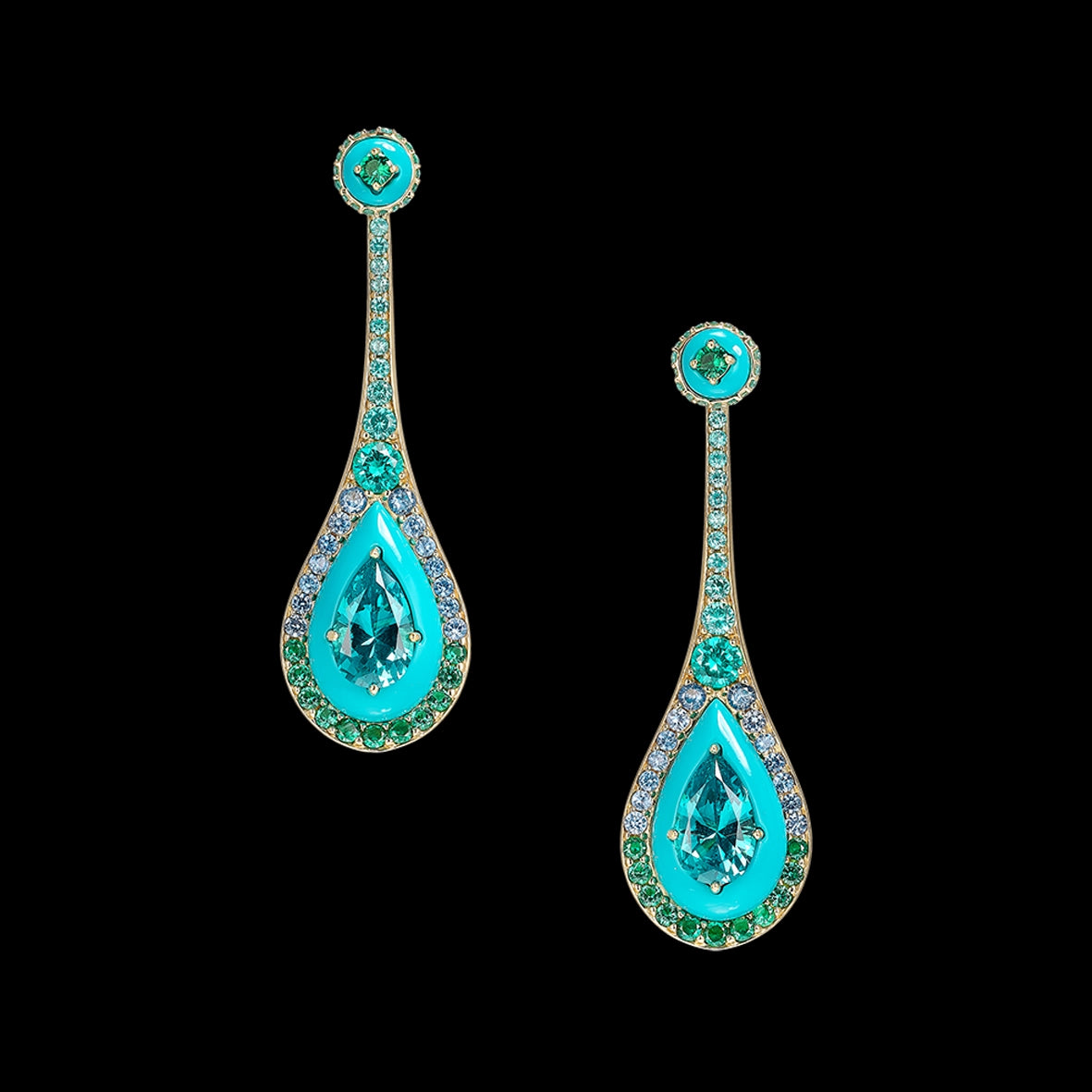 Turquoise Elixir Earrings