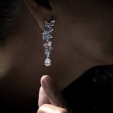 AC x Diamond Foundry . Vine Earrings, Earring, Anabela Chan Joaillerie - Fine jewelry with laboratory grown and created gemstones hand-crafted in the United Kingdom. Anabela Chan Joaillerie is the first fine jewellery brand in the world to champion laboratory-grown and created gemstones with high jewellery design, artisanal craftsmanship and a focus on ethical and sustainable innovations.