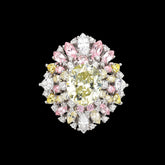 Mirage Diamond Ring, Ring, Anabela Chan Joaillerie - Fine jewelry with laboratory grown and created gemstones hand-crafted in the United Kingdom. Anabela Chan Joaillerie is the first fine jewellery brand in the world to champion laboratory-grown and created gemstones with high jewellery design, artisanal craftsmanship and a focus on ethical and sustainable innovations.