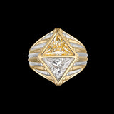 Canary Diamond Signet Ring