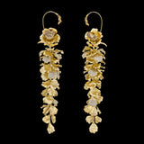 Golden Wisteria Earrings