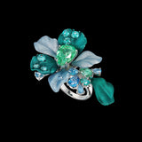 Paraiba Ariel Ring, Ring, Anabela Chan Joaillerie - Fine jewelry with laboratory grown and created gemstones hand-crafted in the United Kingdom. Anabela Chan Joaillerie is the first fine jewellery brand in the world to champion laboratory-grown and created gemstones with high jewellery design, artisanal craftsmanship and a focus on ethical and sustainable innovations.