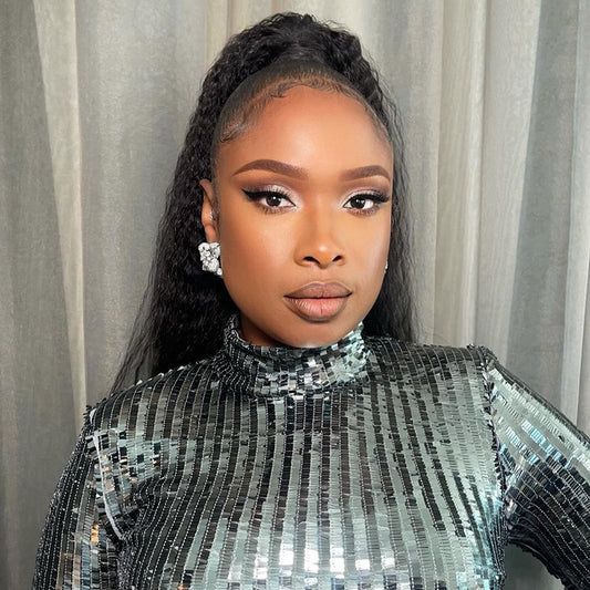 Jennifer Hudson wears Diamond Bloomingdale Earrings to the iHeartRadio Music Awards