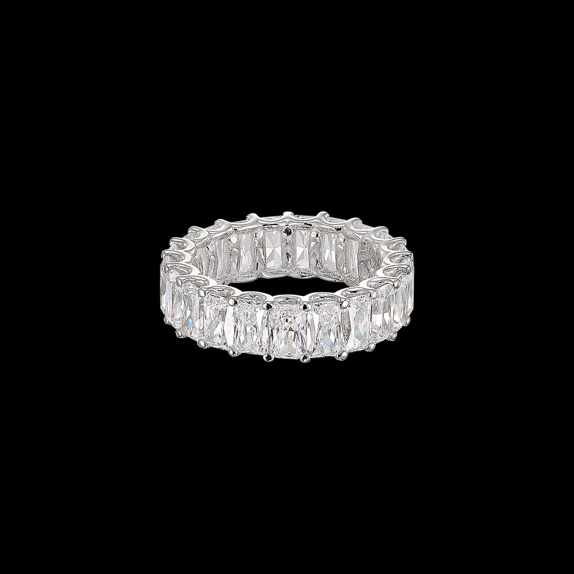 Baguette Eternity Diamond Ring