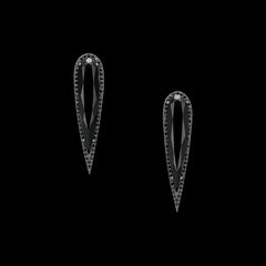 Black Diamond Glimmer Earrings