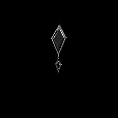 Black Diamond Trinity's Shatter Earrings