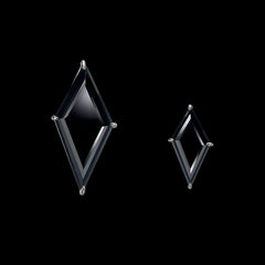 Black Trinity's Shard Studs. Large