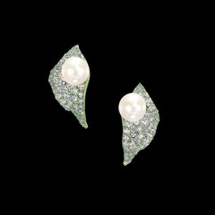 Citrus Leaf Blade Ear Studs