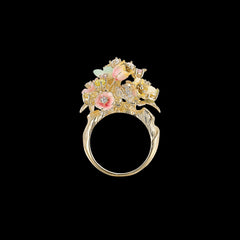 Citrus Primrose Bouquet Ring