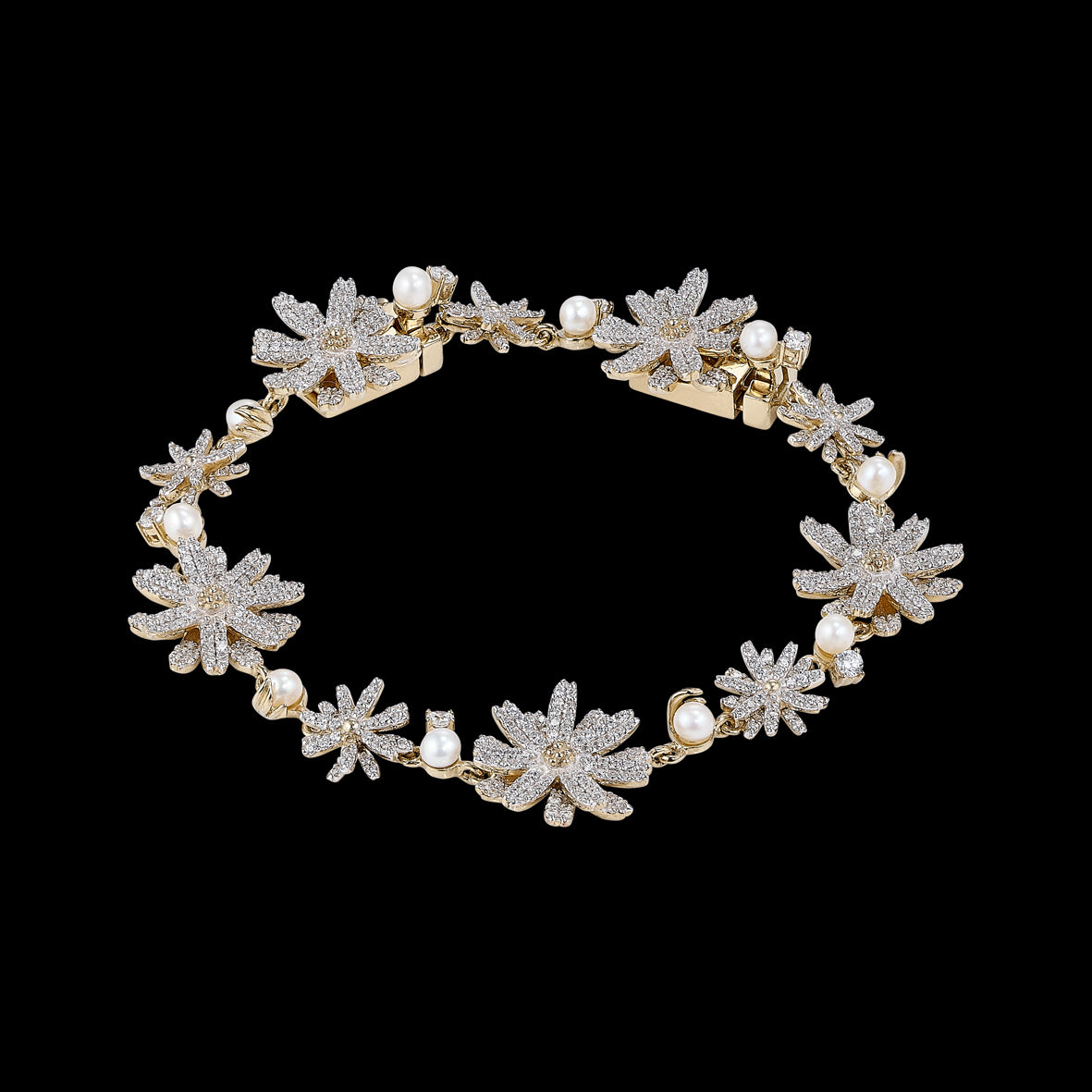 Daisy Diamond Bracelet