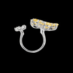 Daisy Diamond Marguerite Rings