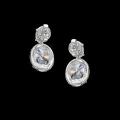 Diamond Celestial Halo Earrings