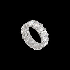 Diamond Dust Baguette Eternity Ring