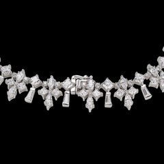 Diamond Fleur-De-Lys Necklace