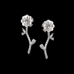 Diamond Marguerite Earrings