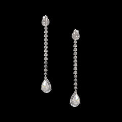 Diamond Teardrop Earrings