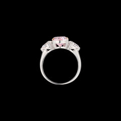Heart & Pear Rose Ring