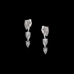 Mini Diamond Nova Drop Earrings