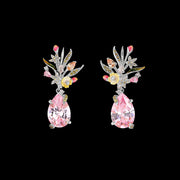 Mini Pink Posie Earrings