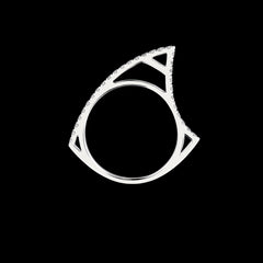 Morpho Ring. Edition 3. White Gold