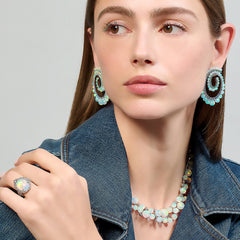 Sky Opal Ocean Rings