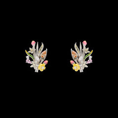 Pink Posie Earrings