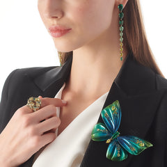 Emerald Nova Earrings