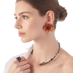 Black Diamond Butterfly Collar