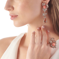 Orchid Citrine Earrings